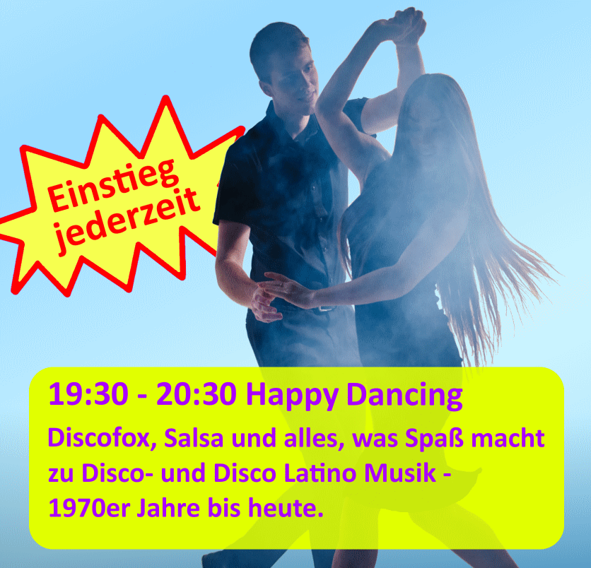 Flyer Happy Dancing